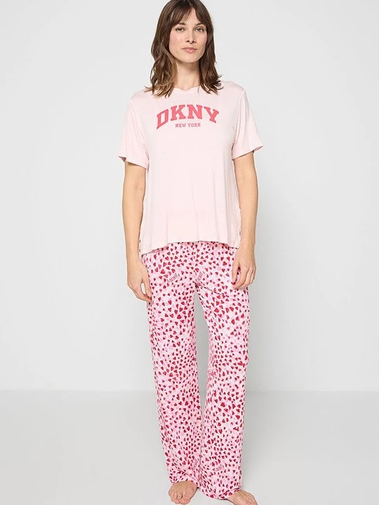 Zdjęcie produktu Zestaw bielizny nocnej DKNY różowy