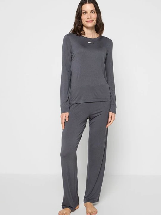 Zdjęcie produktu Zestaw bielizny nocnej DKNY szary