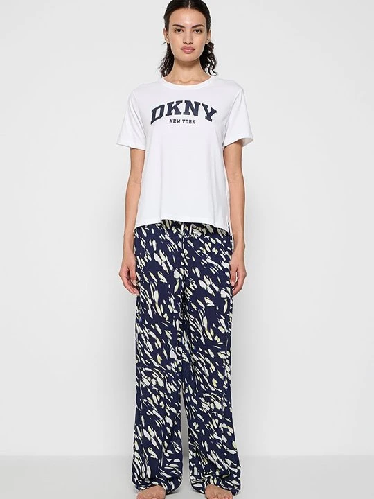 Zdjęcie produktu Zestaw bielizny nocnej DKNY niebieski