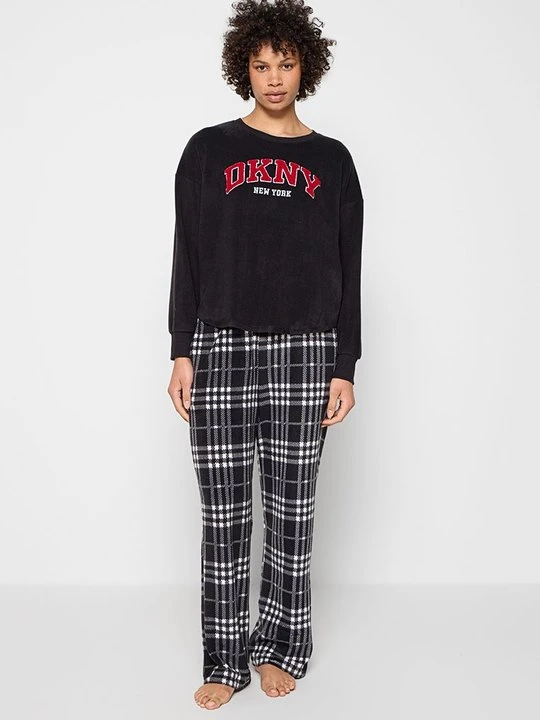 Zdjęcie produktu Zestaw bielizny nocnej DKNY czarny