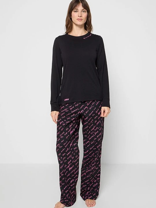 Zdjęcie produktu Zestaw bielizny nocnej DKNY czarny