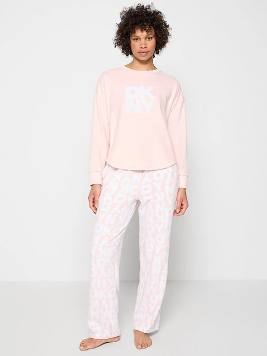 Zdjęcie produktu Zestaw bielizny nocnej DKNY różowy
