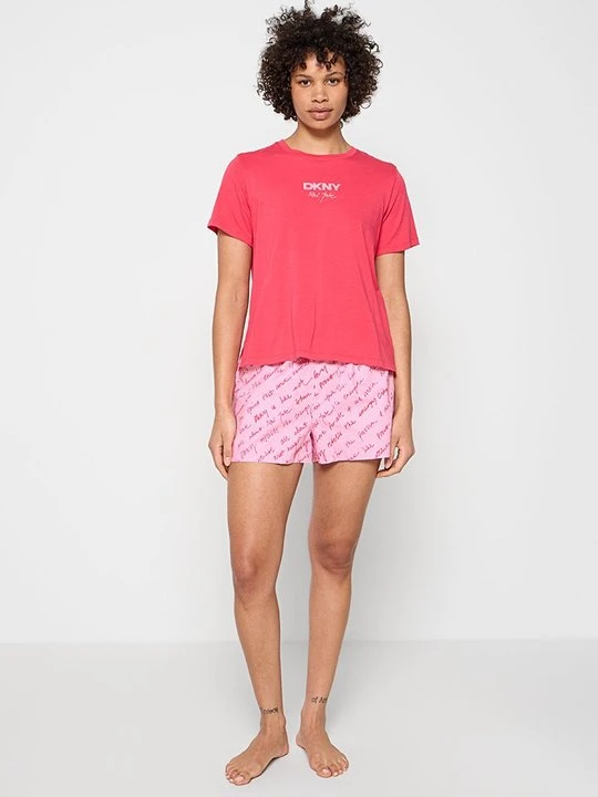 Zdjęcie produktu Zestaw bielizny nocnej DKNY różowy