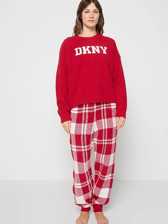 Zdjęcie produktu Zestaw bielizny nocnej DKNY czerwony