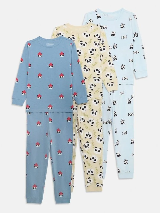 Zdjęcie produktu Zestaw bielizny nocnej Friboo By Zalando jasnoniebieski