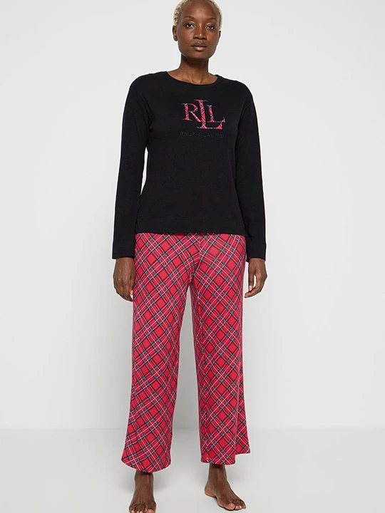 Zdjęcie produktu Zestaw bielizny nocnej Lauren Ralph Lauren czerwony