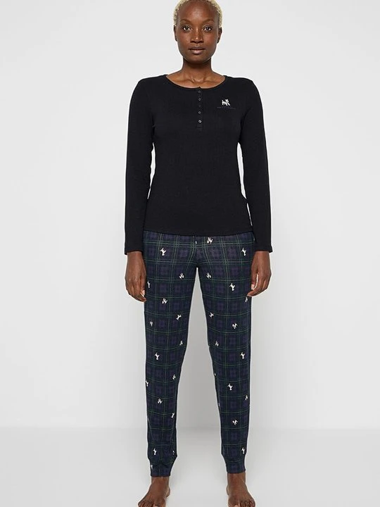 Zdjęcie produktu Zestaw bielizny nocnej Lauren Ralph Lauren czarny