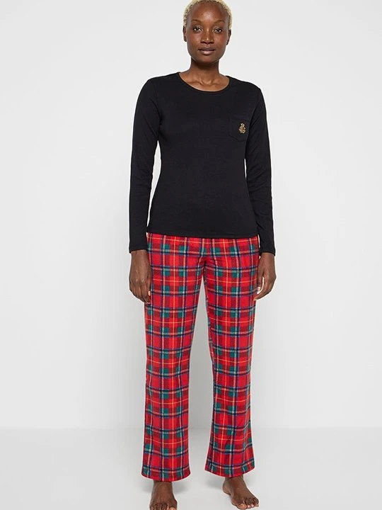 Zdjęcie produktu Zestaw bielizny nocnej Lauren Ralph Lauren czerwony