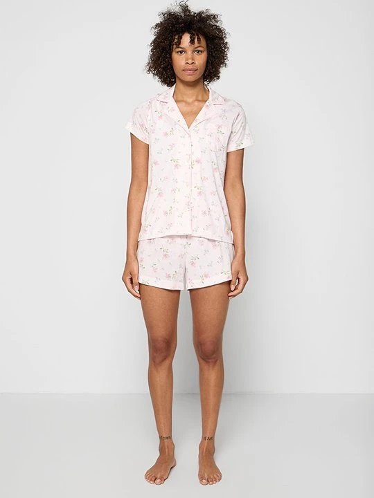 Zdjęcie produktu Zestaw bielizny nocnej Lauren Ralph Lauren jasnoróżowy