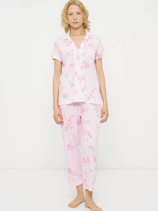 Zdjęcie produktu Zestaw bielizny nocnej Lauren Ralph Lauren różowy