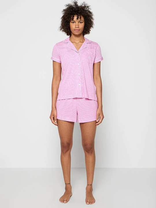 Zdjęcie produktu Zestaw bielizny nocnej Lauren Ralph Lauren różowy