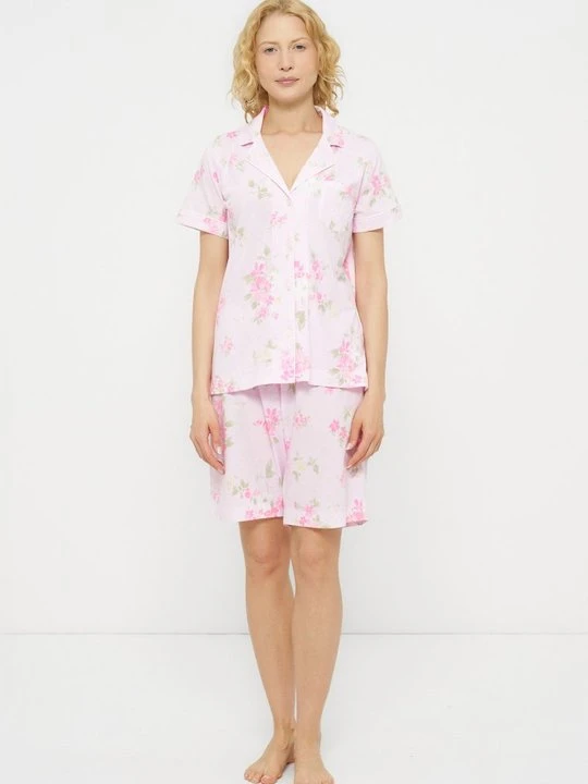 Zdjęcie produktu Zestaw bielizny nocnej Lauren Ralph Lauren różowy