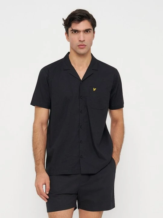 Zdjęcie produktu Zestaw bielizny nocnej Lyle & Scott czarny