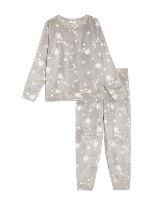 Zdjęcie produktu Zestaw bielizny nocnej Marks & Spencer szary melanż