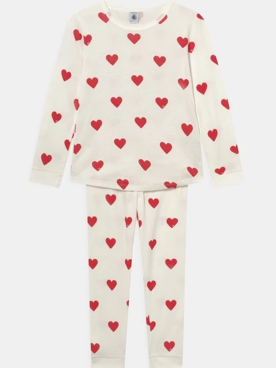 Zdjęcie produktu Zestaw bielizny nocnej Petit Bateau czerwony