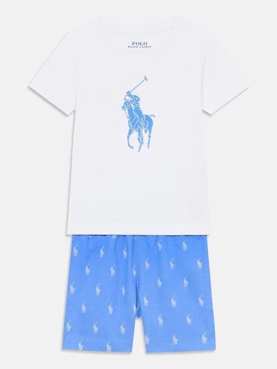 Zdjęcie produktu Zestaw bielizny nocnej Polo Ralph Lauren jasnoniebieski