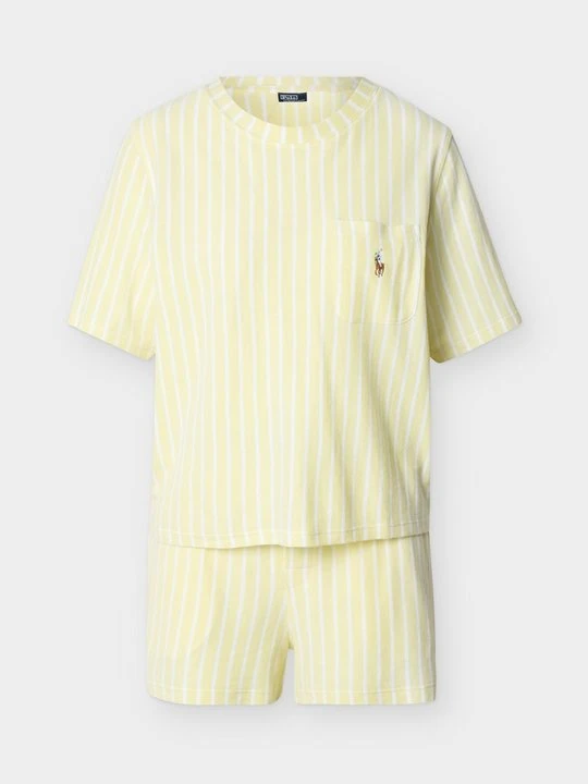 Zdjęcie produktu Zestaw bielizny nocnej Polo Ralph Lauren jasnożółty