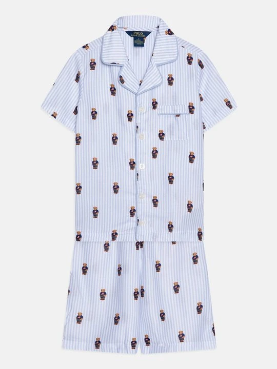 Zdjęcie produktu Zestaw bielizny nocnej Polo Ralph Lauren niebieski