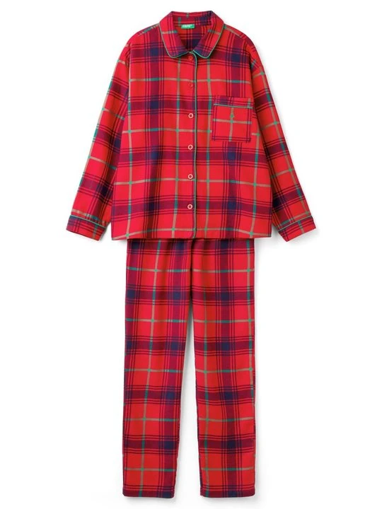 Zdjęcie produktu Zestaw bielizny nocnej United Colors Of Benetton ciemnoczerwony