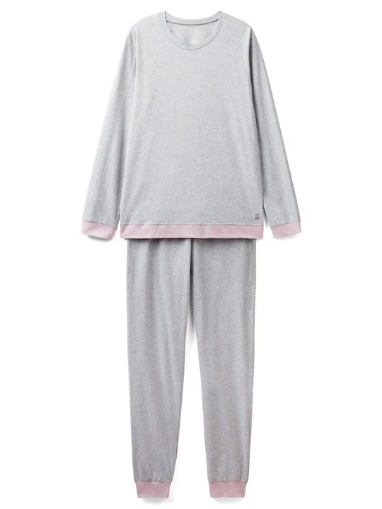 Zdjęcie produktu Zestaw bielizny nocnej United Colors Of Benetton szary melanż