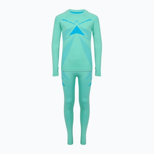 Zdjęcie produktu Zestaw bielizny termoaktywnej dla dzieci KADVA ALPINESTEP THERMO LIGHT PLUS JRG SET niebieski