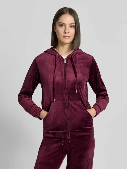 Zdjęcie produktu Zestaw bliźniaczy z kieszenią kangurka model 'MITZA SET' B.Young Bordowy