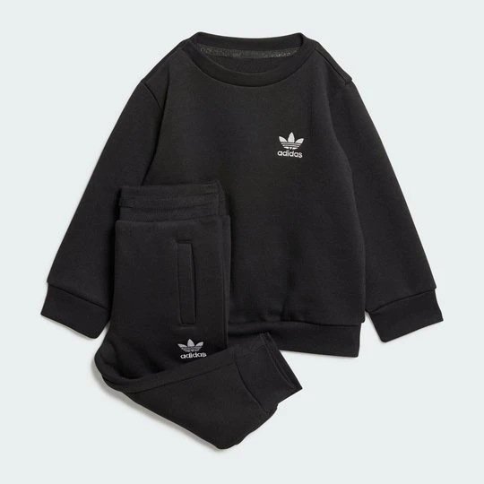 Zdjęcie produktu Zestaw Crew Kids Adidas czarny