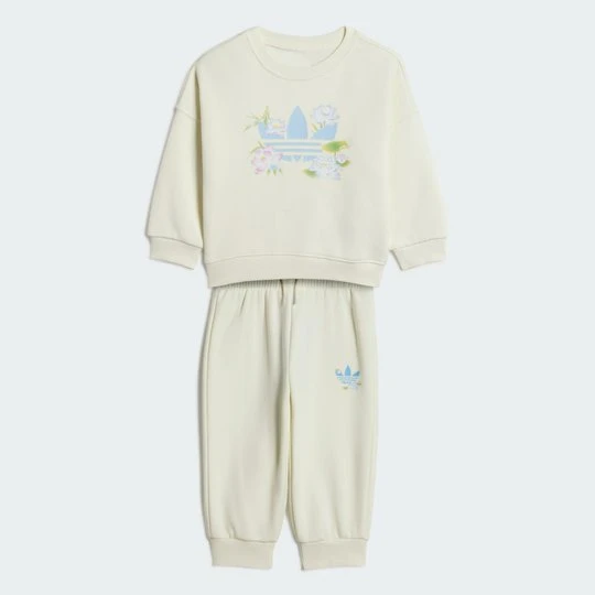 Zdjęcie produktu ZESTAW FLOWER CREW Adidas Off White