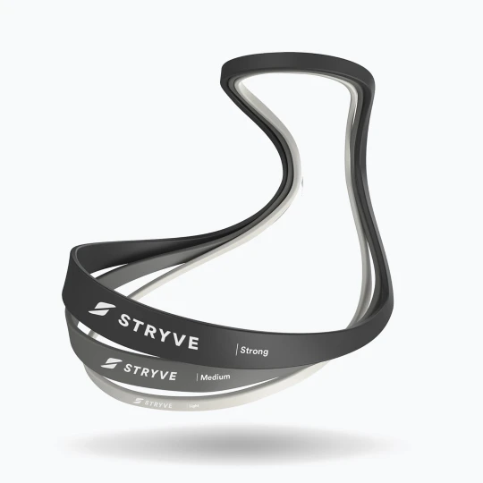Zdjęcie produktu Zestaw gum oporowych STRYVE Power Band 3 pack blackgrey / beige