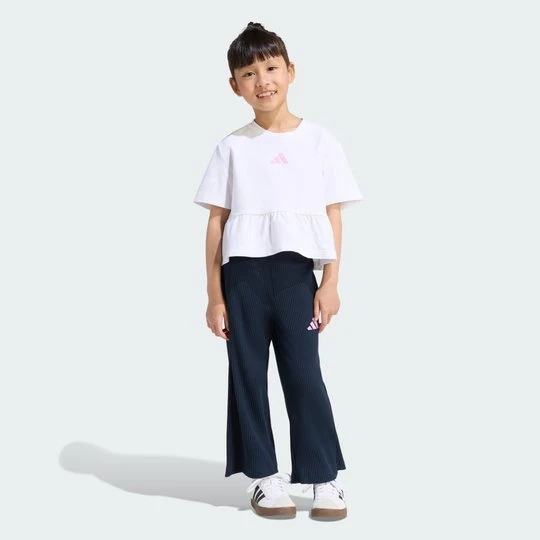 Zdjęcie produktu ZESTAW SEASONALS SWEAT RUFFLES Adidas biały