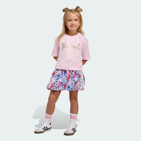 Zdjęcie produktu ZESTAW: SPÓDNICA I KOSZULKA adidas Originals x Liberty London Clear Pink