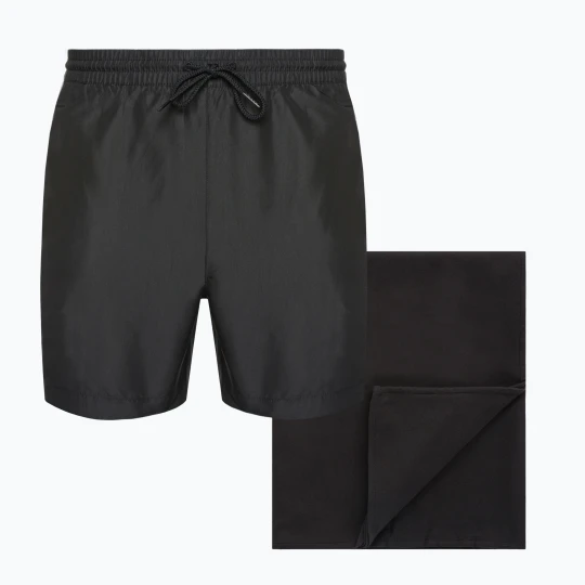Zdjęcie produktu Zestaw szorty + ręcznik Calvin Klein Gift Pack black