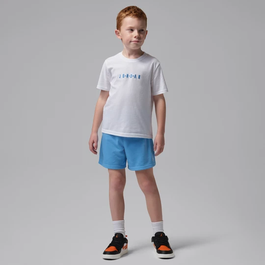 Zdjęcie produktu Zestaw T-shirt i spodenki dla małych dzieci Jordan - Niebieski