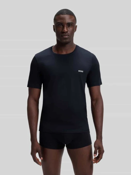 Zdjęcie produktu Zestaw T-shirtów z napisem z logo w zestaw 3 szt. Boss Czerwony
