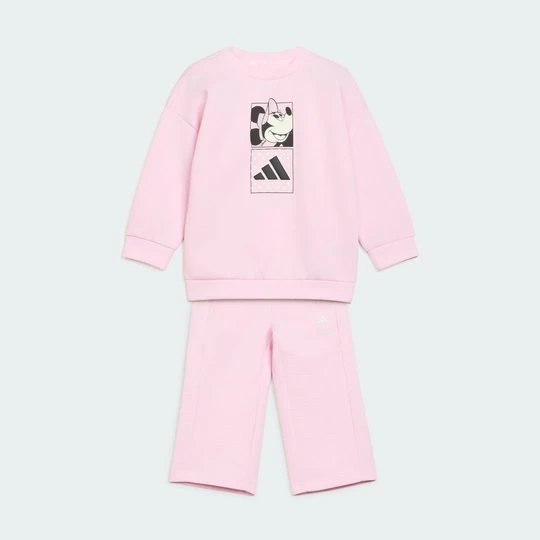 Zdjęcie produktu Zestaw z koszulką adidas Disney Minnie Mouse różowy