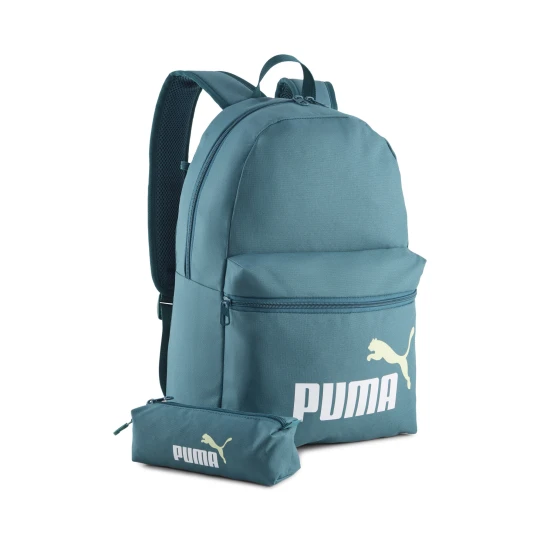 Zdjęcie produktu Zestaw z plecakiem PUMA Phase 20 l, Akcesoria, Zielony