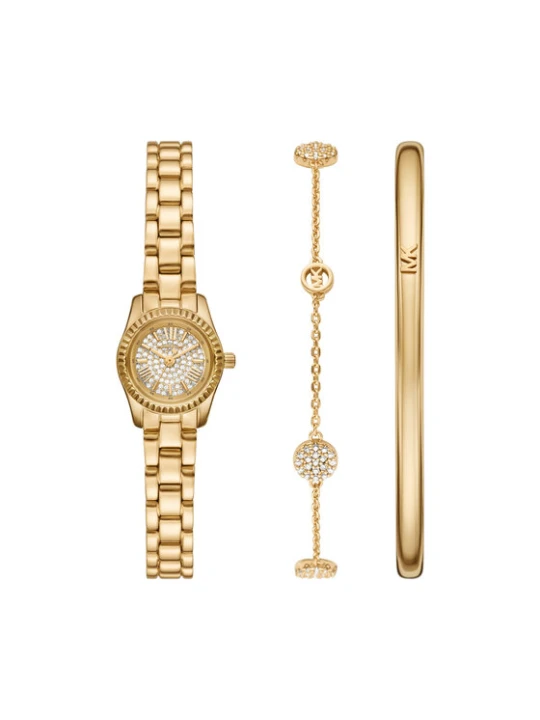 Zdjęcie produktu Zestaw zegarek i bransoletka Michael Kors Lexington Set MK4944SET Złoty