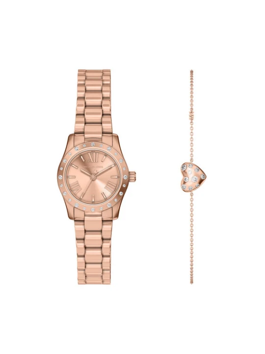 Zdjęcie produktu Zestaw zegarek i bransoletka Michael Kors Lexington Set MK4994SET Różowy