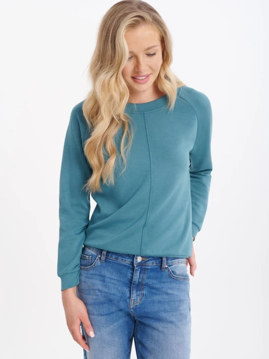 Zdjęcie produktu Zielona bluza bez kaptura Greenpoint