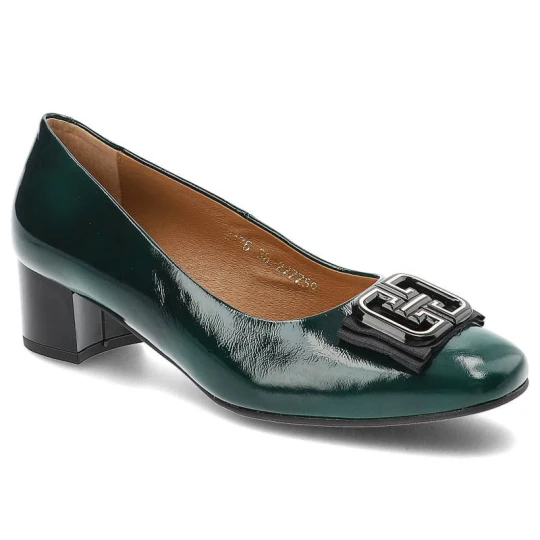 Zdjęcie produktu Zielone Czółenka Clasicco Damskie Eleganckie Obuwie