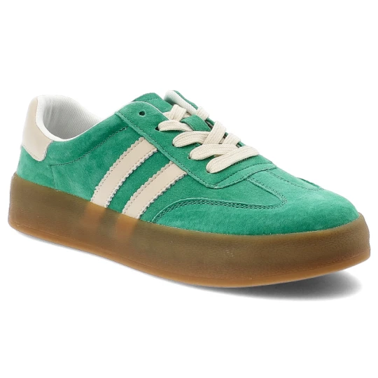 Zdjęcie produktu Zielone Sneakersy Filippo Sportowe Obuwie Damskie
