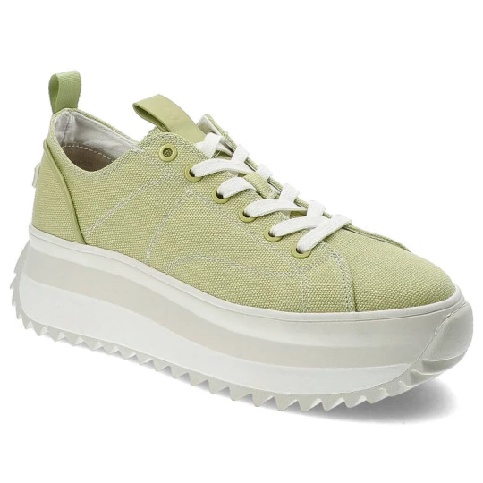 Zdjęcie produktu Zielone Sneakersy Tamaris Modne Obuwie Damskie
