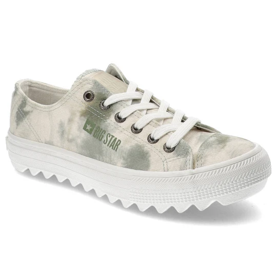 Zdjęcie produktu Zielone Trampki Big Star Modne Buty Damskie