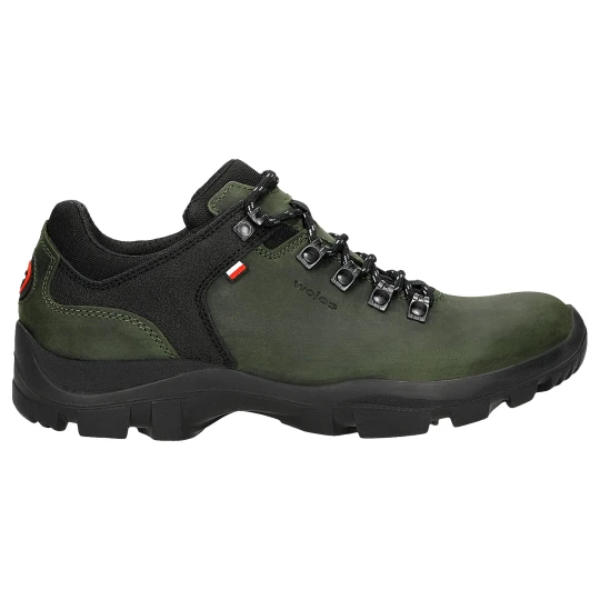 Zdjęcie produktu Zielono czarne półbuty trekkingowe dla mezczyzn 9377-87 Wojas