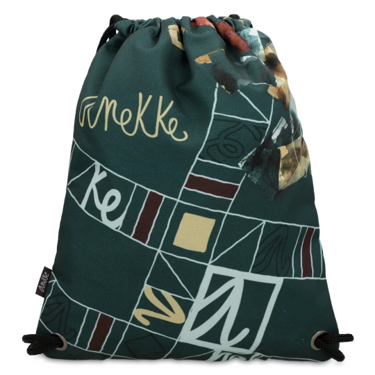Zdjęcie produktu Worek damski Anekke, plecak we wzorki bogato zdobiony, kolorowy, 41484-002