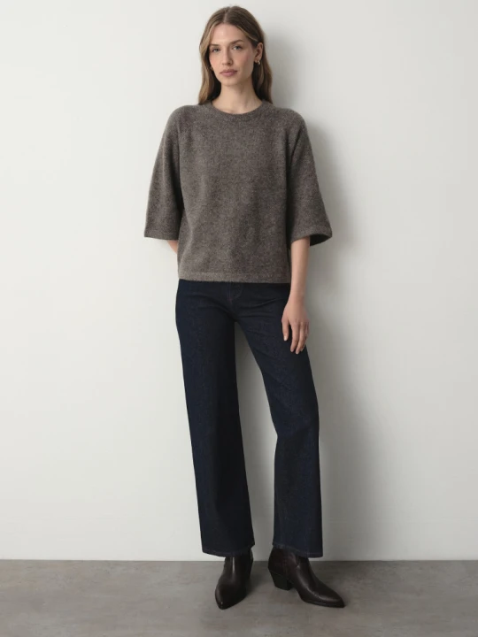 Zdjęcie produktu Ziemisty sweter oversize Greenpoint brązowy