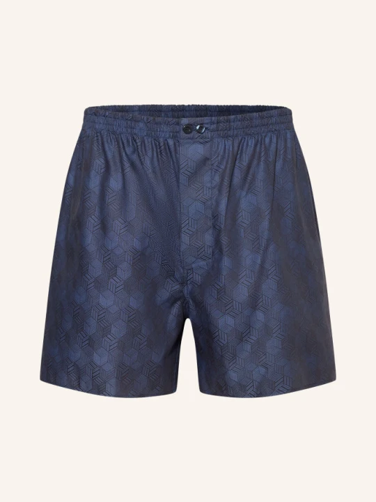 Zdjęcie produktu Zimmerli Bokserki Tkane Luxury Jaquards blau GRANATOWY