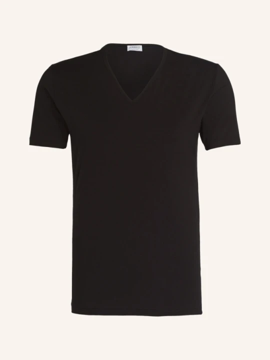 Zdjęcie produktu Zimmerli Koszulka W Serek Pure Comfort schwarz CZARNY