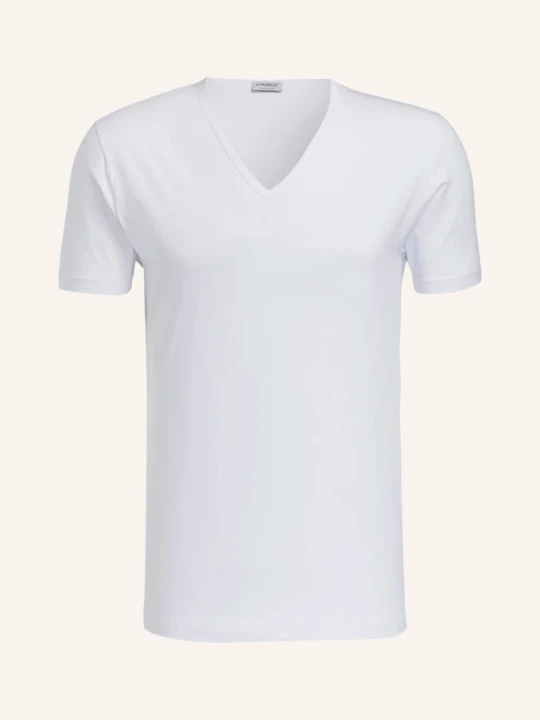 Zdjęcie produktu Zimmerli Koszulka W Serek Pure Comfort weiss BIAŁY