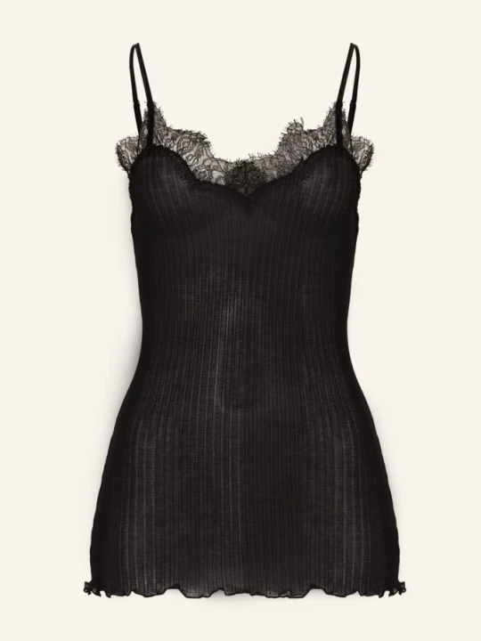 Zdjęcie produktu Zimmerli Top Richelieu schwarz CZARNY